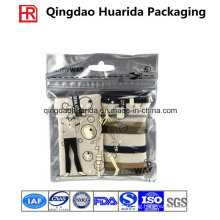 Colorful Printing Plastic Socks Packaging Bag with Zipper